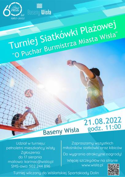 Turniej Siatkówki Plażowej o Puchar Burmistrza Miasta Wisła
